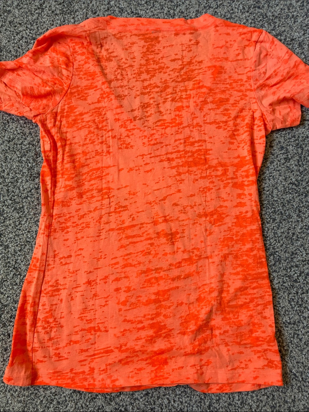 Disney Castaway Cay Orange Tie-Dye Tee - Picture 4 of 4